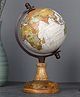 Casa Decor Pastel Wooden Base Globe