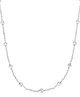 Silver Chest 925 Silver Necklace Chain for Women and Girls,  Pure Silver Chain with Silver Knots- 16 inch + 2 inch adjustable