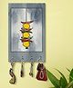 999Store Stylish Wood Wall Mount Decorative Key Holder - Nimbu And Mirch