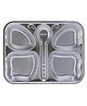 Adore Eatza Butterfly Stainless Steel Feeding Plate with Portions