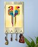 999Store Stylish Wood Wall Mount Decorative Key Holder - Parrot
