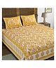 Blocks Of India Design 22 Cotton Block Print King Size Bedsheet