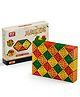 Azhari geometric snake cube 48 pcs multicolor