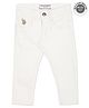 US Polo Assn Full Length Jeans Solid Color - White