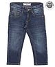 US Polo Assn Full Length Jeans Solid Color - Dark Blue