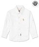 US Polo Assn Knit Full Sleeves Shirt With Logo Embroidery - White