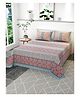 Clio's Heritage Store Cotton Heritage Sanganeri Hand Screenprint Bedsheet