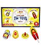 Desi Toys Classic & Iconic Vintage Tin Metal Toys Pack of 4 - Yellow