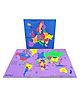 Muren  Interlocking 2 in 1 World & Europe Counties Capital Puzzles with Flags Early Learning Education Mind Games-Multicolor(Color May Vary)
