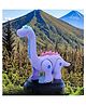 WOW Toys - Delivering Joys of Life Electric Walking Dinosaur Toy with Light & Music, Random Colour