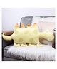 Stitchnest Dinosaur Yellow Color Shaped Cushion for Home Décor