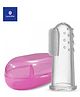 Luvlittle Soft Silicone Finger Toothbrush - pink