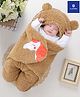 Luvlittle Wearable Hooded Blanket - Brown