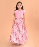 Lilpicks Couture Velvet Cap Sleeves Solid Choli With Sequin Embellished Lehenga Set - Pink