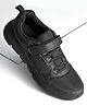 Pine Kids School Shoes with Velcro Closure -  Black