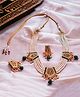 THE PARI Pearl Choker  Set with Jadau Kundan work motifs