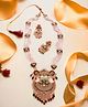 THE PARI Long jadau work rani haar necklace