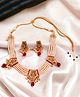 THE PARI Pearl Choker  Set with Jadau Kundan work motifs
