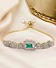 The Pari American Diamond Studded Bracelets- Silver