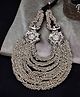 The Pari Long Silver Oxidised Necklace- Silver