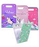 FunBlast Unicorn Theme File Folder with Button Lock and Handle  Pack of 1, Random Color