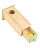 Curious Cub Object permanence with drawer-Multi Colour