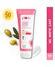 Plum Squalane & Vitamin E Dewy-Bright Sunscreen SPF 50 PA+++  No White Cast, Lightweight, Non-Sticky, With Safest, New Generation UV Filters , Protects & Nourishes  All Skin Types, Sunscreen For Women & Men, 100% Vegan - 50 g