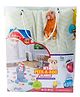 My House Teacher My Peek-a-boo Learning Soft Comforter Blanket (Multicolor)