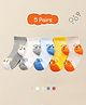 SYGA 5 Pairs Socks Baby Autumn And Winter Cotton Socks, Baby Mid-Calf Socks Suitable for 9M - 24M