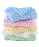 SYGA BABY NAPKIN Six-Layer Gauze 30 * 30 Plain Color Square Scarf Five Baby Children's Handkerchief Seersucker Small Square Scarf