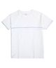 My Milestones 100% Cotton Half Raglan Sleeves Solid Tee - White