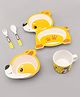 Deer Shaped Feeding Set of 5 - Multicolor