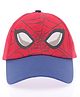Babyhug Marvel Spiderman Summer Cap - Red