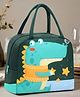 Butterthief  Dino Printed Insulated Leak Proof Lunch Box Bag for School Kids - Color May Vary
