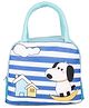 Butterthief  Striped Teddy Insulated Leak Proof Lunch Box Bag for School Kids - Color May Vary
