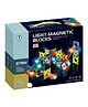 Sanjary Light Magnetic Tiles Building Blocks 49 Pcs - Multicolor
