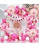 Decor Mantra's  Sweet 16 Birthday Decoration Kit: Foil Balloons, Banner, and More for Indoor & Outdoor Celebrations - Pack of 66