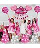 Decor Mantra's Birthday Celebration Kit: Princess Foil Balloon Set, Happy Birthday Cut Banner, and More for  Girls, Kids - Indoor and Outdoor Fun - Pack of 41