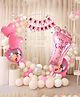 Decor Mantra's Ultimate Birthday Decoration Kit: our It's a Girl Foil Balloons, Banner, Arch, and More for Girls  Celebration - Pack of 46