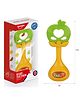 ARCADE TOYS Baby's Molar Silicone Fruit Teether & Rattle for Kids - Colour & Design May Vary