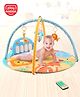 Play Nation Musical Play Gym Mat with Hanging Rattles Light & Music -  Multicolor