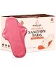 Senzicare Reusable Washable Sanitary Cloth Pads for Women (3 Regular Pads, 1 Overnight Pad) Pack of 4