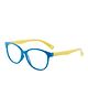 SYGA Children's Anti-Blue Light Glasses Anti-Radiation Computer Eye Protection Goggles Suitable For Age 4 to 12 Years old (Blue)