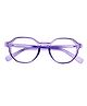 SYGA Anti-Blue Light Retro Flat Mirrors Cross-Border Glasses Suitable  Candy Color(Purple)