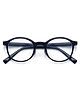 SYGA Children's Ultra-Light And Cute Anti-Blue Light Glasses Flat Glasses For Boys And Girls 4-12 Years old(Black)