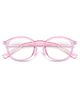 SYGA Children's Ultra-Light And Cute Anti-Blue Light Glasses Flat Glasses For Boys And Girls 4-12 Years old(Baby Pink)