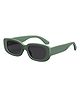 SYGA Children's Square Frame Matte Cartoon Baby Sunglasses Uv400 Anti-Ultraviolet Kids Glasses (Green)