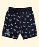 Pantaloons Junior Palm Trees Printed Shorts - Black