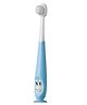 THE LITTLE LOOKERS Baby Toothbrush I Supersoft Bristles & Section Cup Base Tooth Brush for Kids/Babies/Toddlers - Blue (Pack of 1)