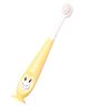THE LITTLE LOOKERS Baby Toothbrush I Supersoft Bristles & Section Cup Base Tooth Brush for Kids/Babies/Toddlers - Yellow (Pack of 1)